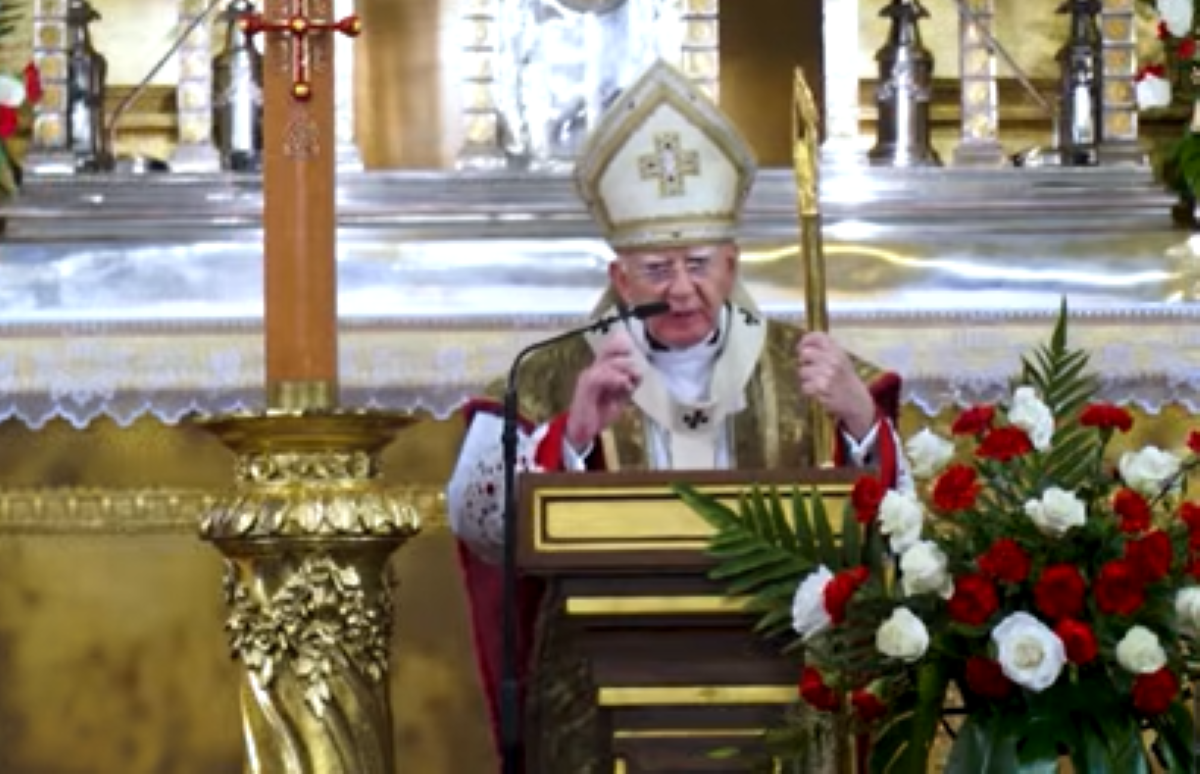 Abp Marek Jędraszewski wskazuje. Wskazuje adekwatną opcję w wyborach prezydenckich