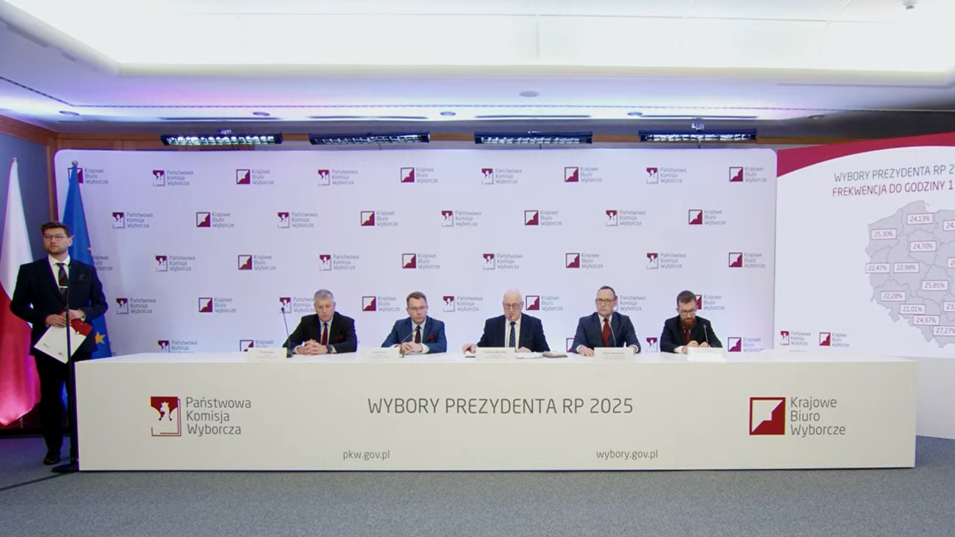 Rośnie frekwencja w II turze wyborów prezydenckich. PKW podała najnowsze dane