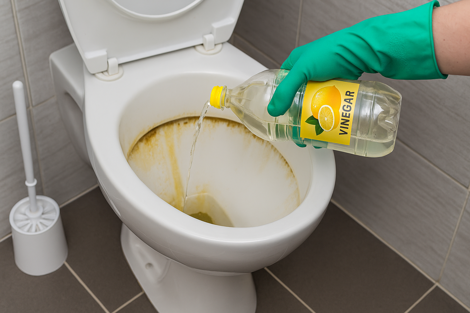 Wystarczy wlać to do muszli. Zacieki i kamień znikają bez szorowania