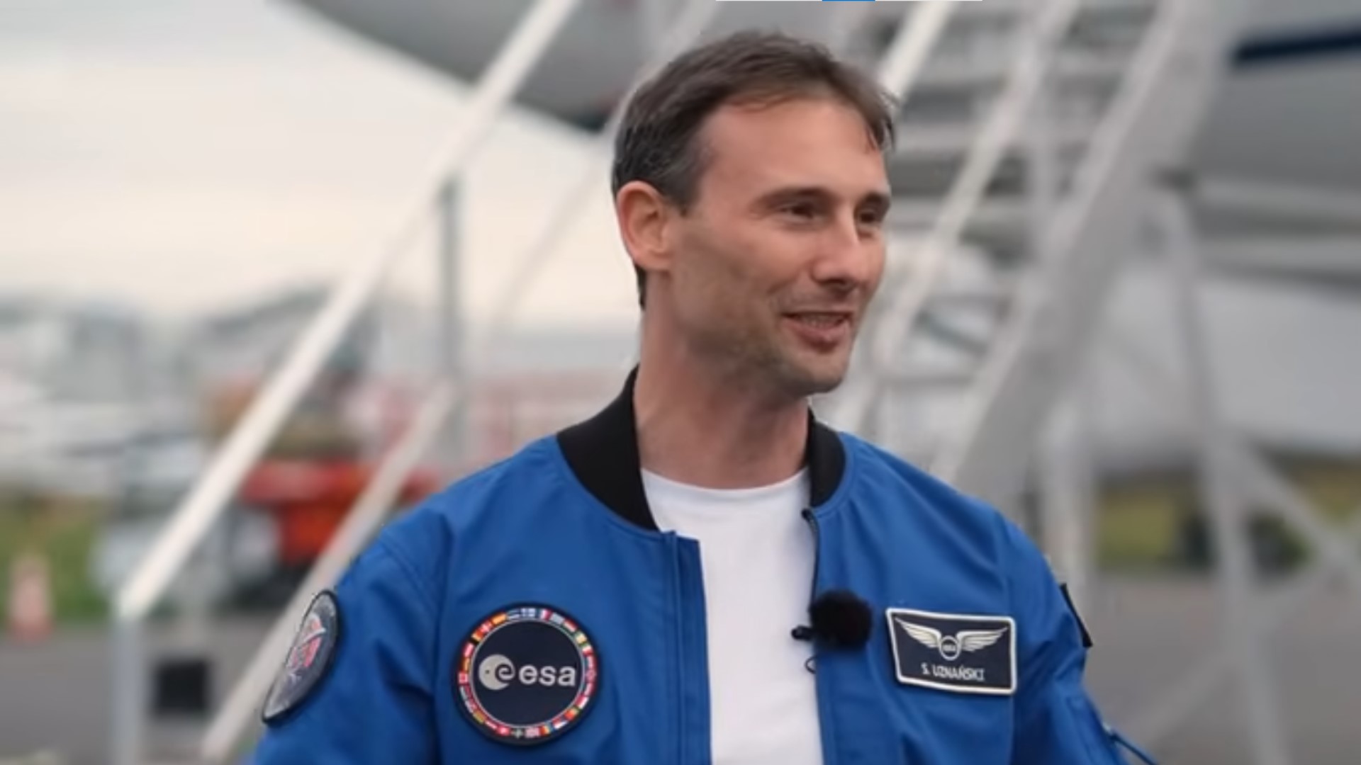 Sławosz Uznański-Wiśniewski przemówił z kosmosu. Zacytował ważne słowa po polsku