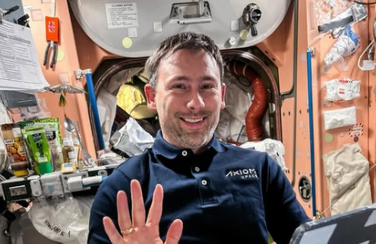 Sławosz Uznański-Wiśniewski podzielił się niezwykłym obrazem. Widok robi ogromne wrażenie