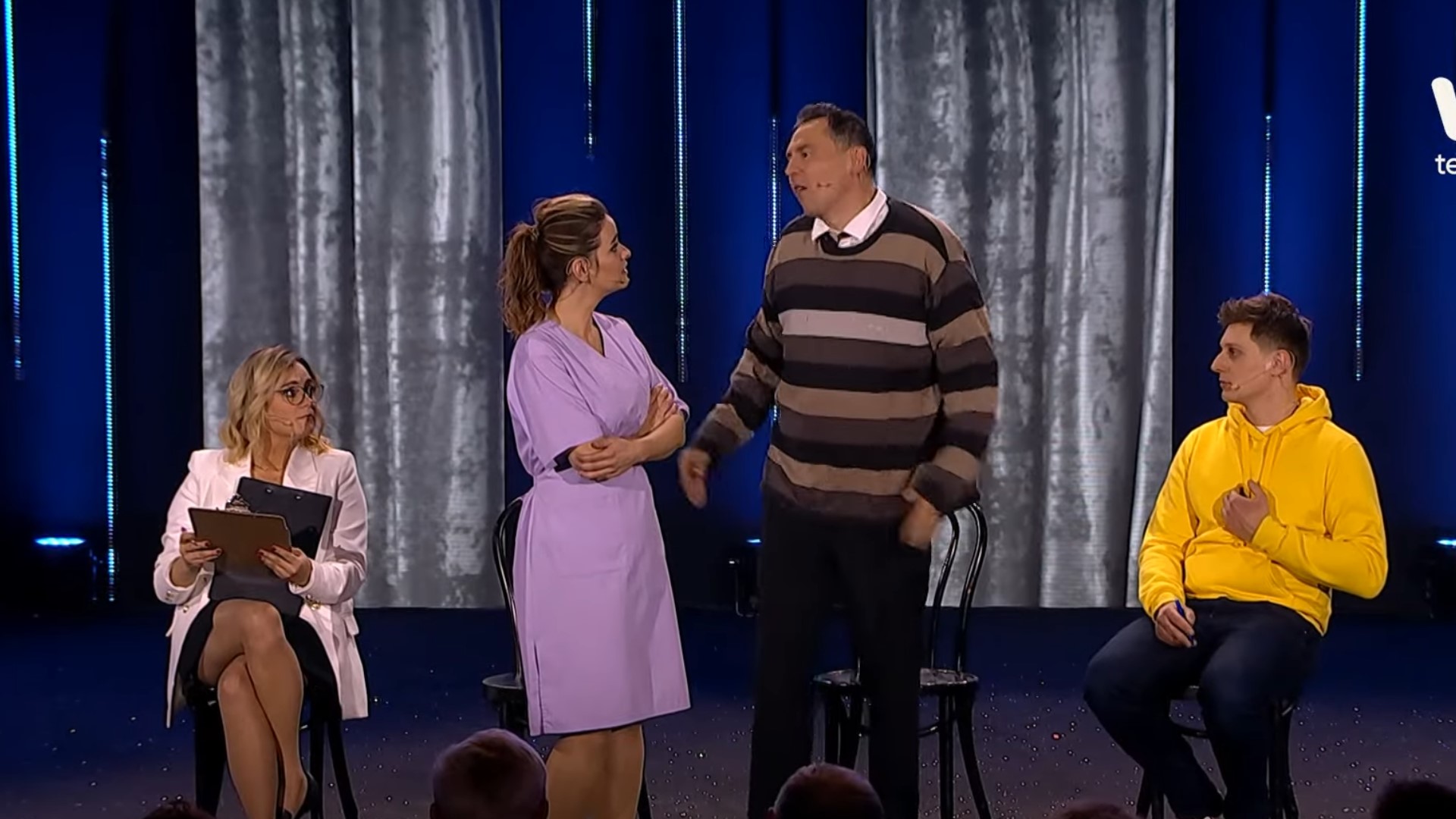 Scena rozgrzana do czerwoności! Kabaret bezlitośnie o Pałacu Prezydenckim i Agacie Dudzie