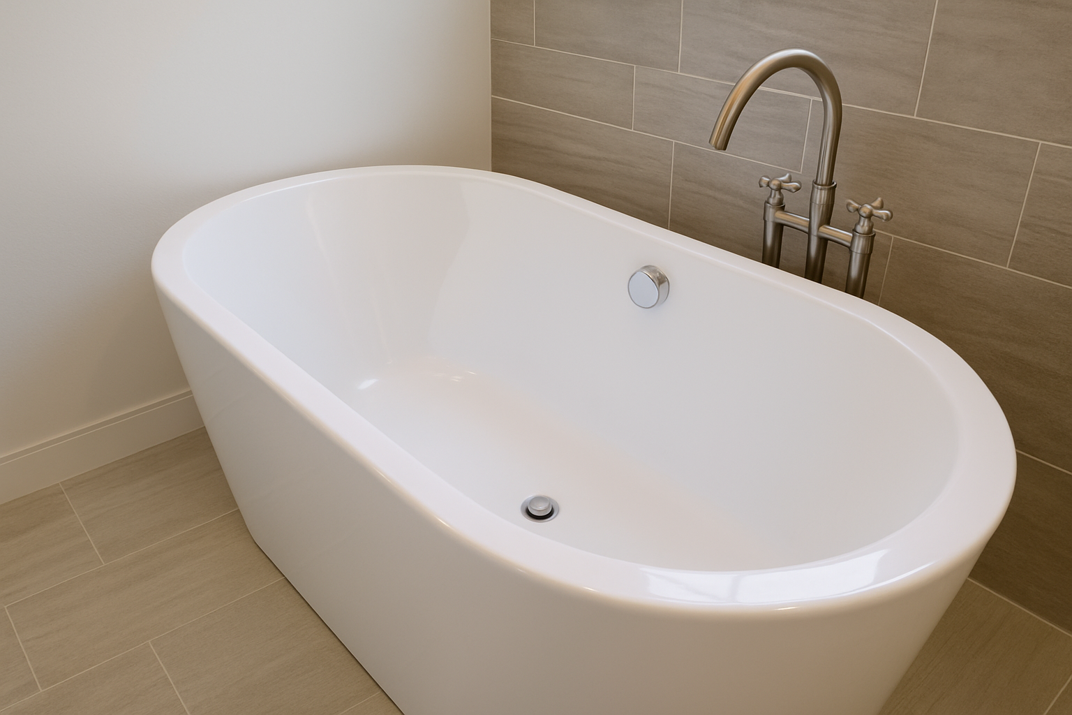 Domowy trik na brudną wannę. Trzy łyżki wystarczą, by pozbyć się nalotu i rdzy