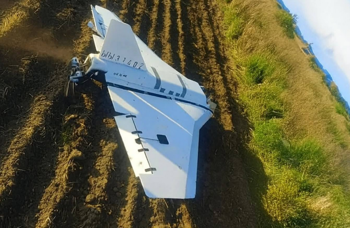 Rolnik z Wohynia znalazł drona na polu. Nagranie podbiło internet