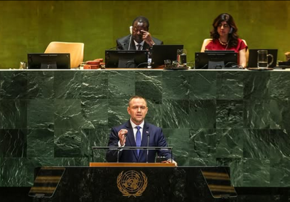 Mocne przemówienie Karola Nawrockiego w ONZ. Polacy "nie przestraszą się rosyjskich dronów"