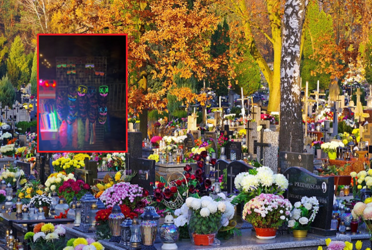 Taki widok zastali odwiedzający cmentarze. Nie kryli oburzenia