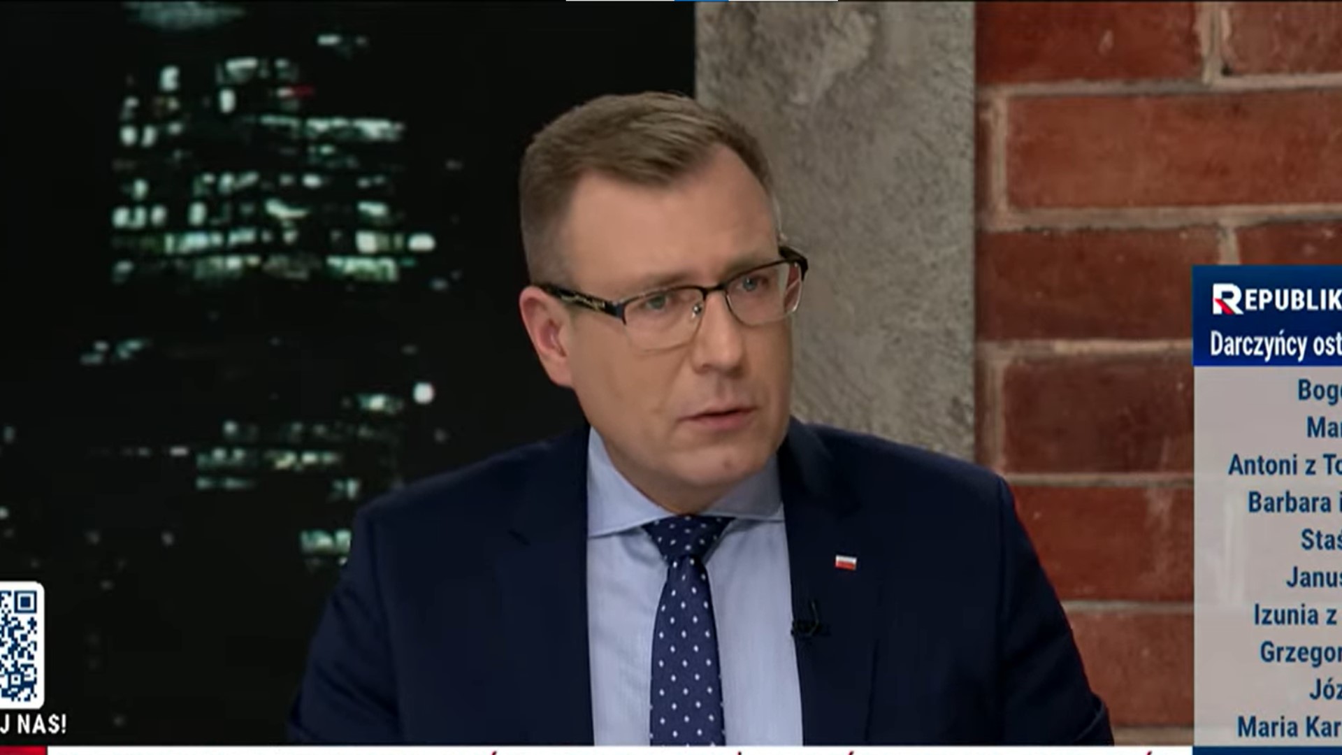 TV Republika znów zaskakuje paskiem. Taki napis wyemitowano w sprawie Ziobry