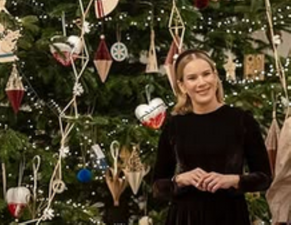 Magia świąt w Pałacu Prezydenckim. Córka Marty Nawrockiej znów w centrum uwagi