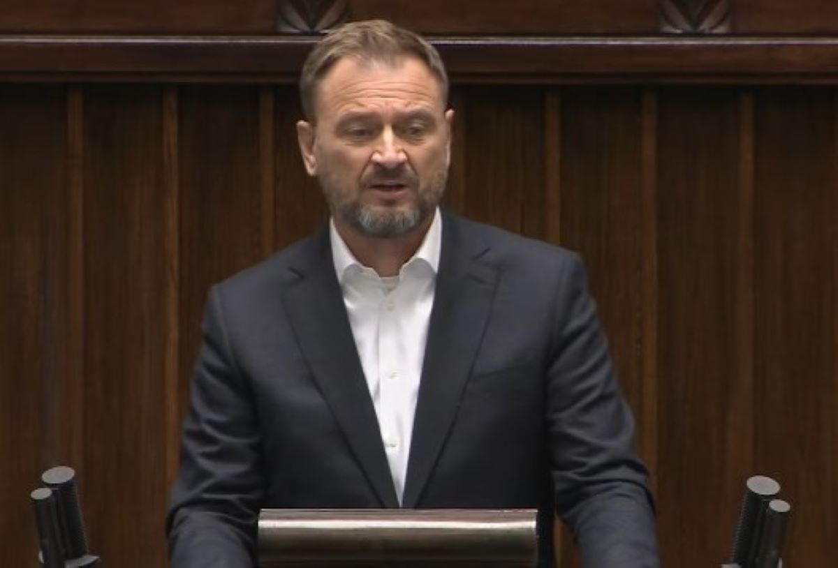 Awantura w Sejmie. Sławomir Nitras starł się z doradcą Karola Nawrockiego