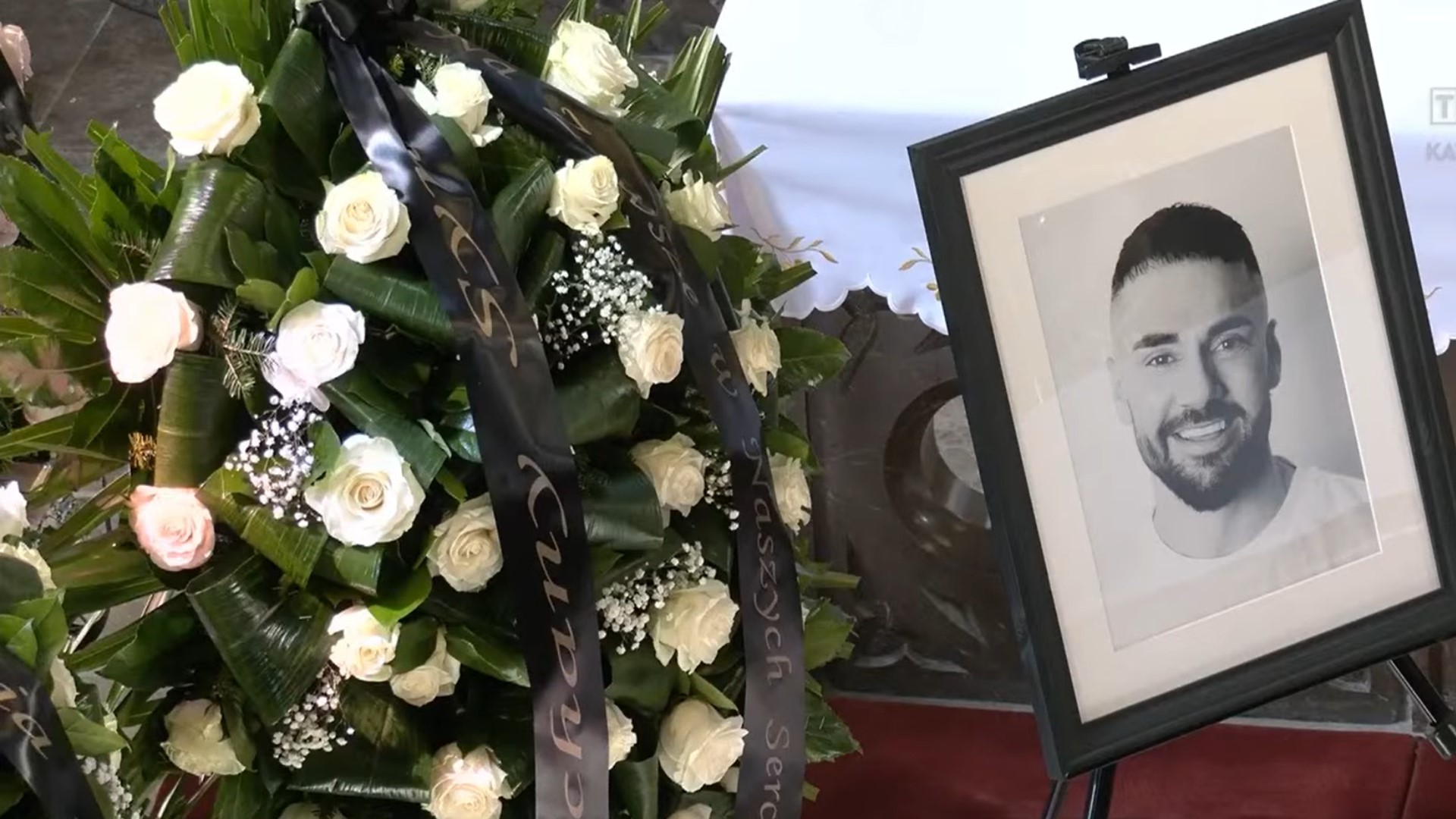 Poruszające sceny na pogrzebie Łukasza Litewki. Ten moment zostanie w pamięci na długo