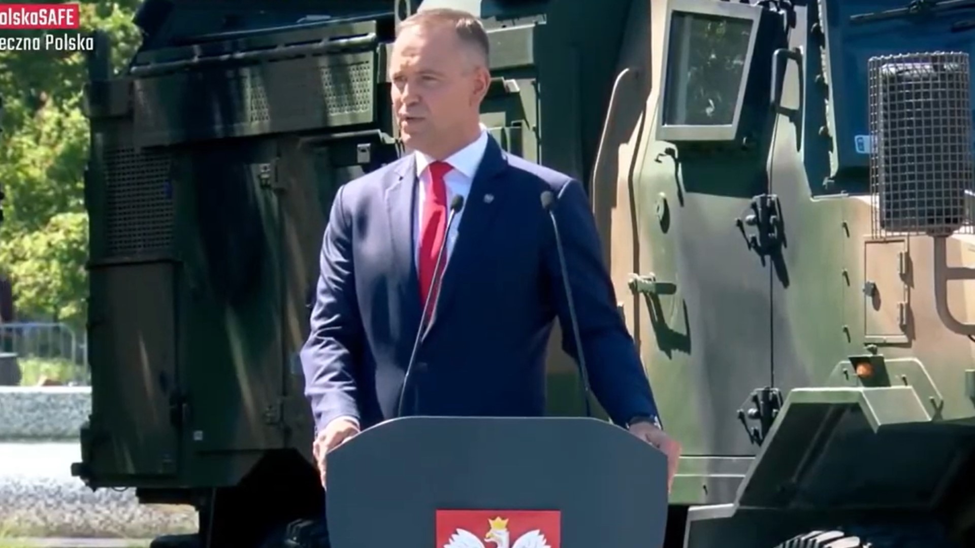 Wielka wpadka Karola Nawrockiego. Doszło do niej podczas przemówienia